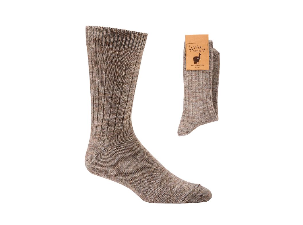 Alpaka Wollsocken | maschinenwaschbar & alltagstauglich, beige