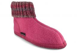 HAFLINGER Damen H�ttenschuhe Tricot� , azalee