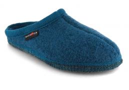 HAFLINGER Damen Herren Pantoffel Alaska, t�rkis