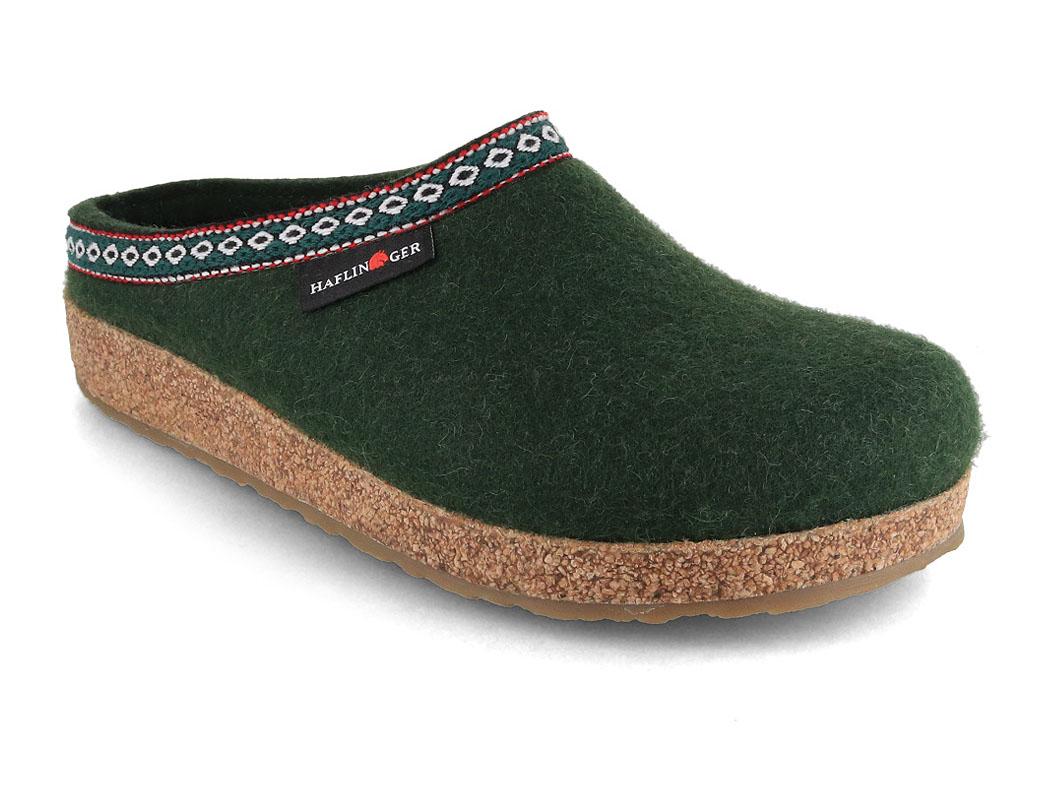 HAFLINGER Filz Clog Grizzly Franzl, eibe