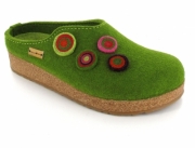 HAFLINGER� Grizzly Kanon, grasgr�n | Gr. 36-42