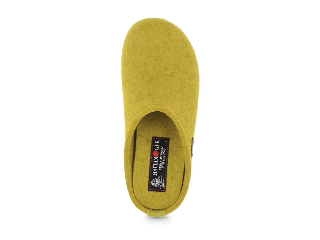 Haflinger Pantoffels dames heren unisex Everest Fundus 481024, grootte:40, kleur:Grijs Haflinger Pantoffels dames heren unisex Everest Fundus 481024, grootte:40, kleur:Grijs