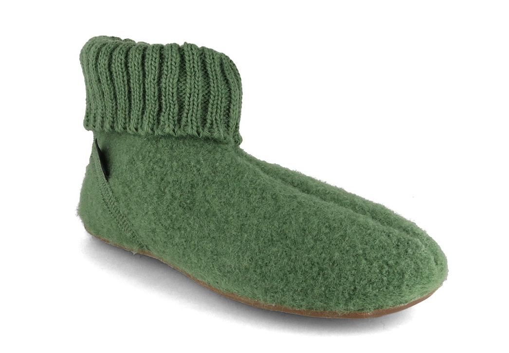 HAFLINGER H�ttenschuhe Karlo, farn