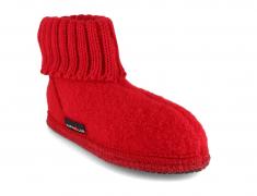 HAFLINGER Kinderh�ttenschuhe Karl, rubin 