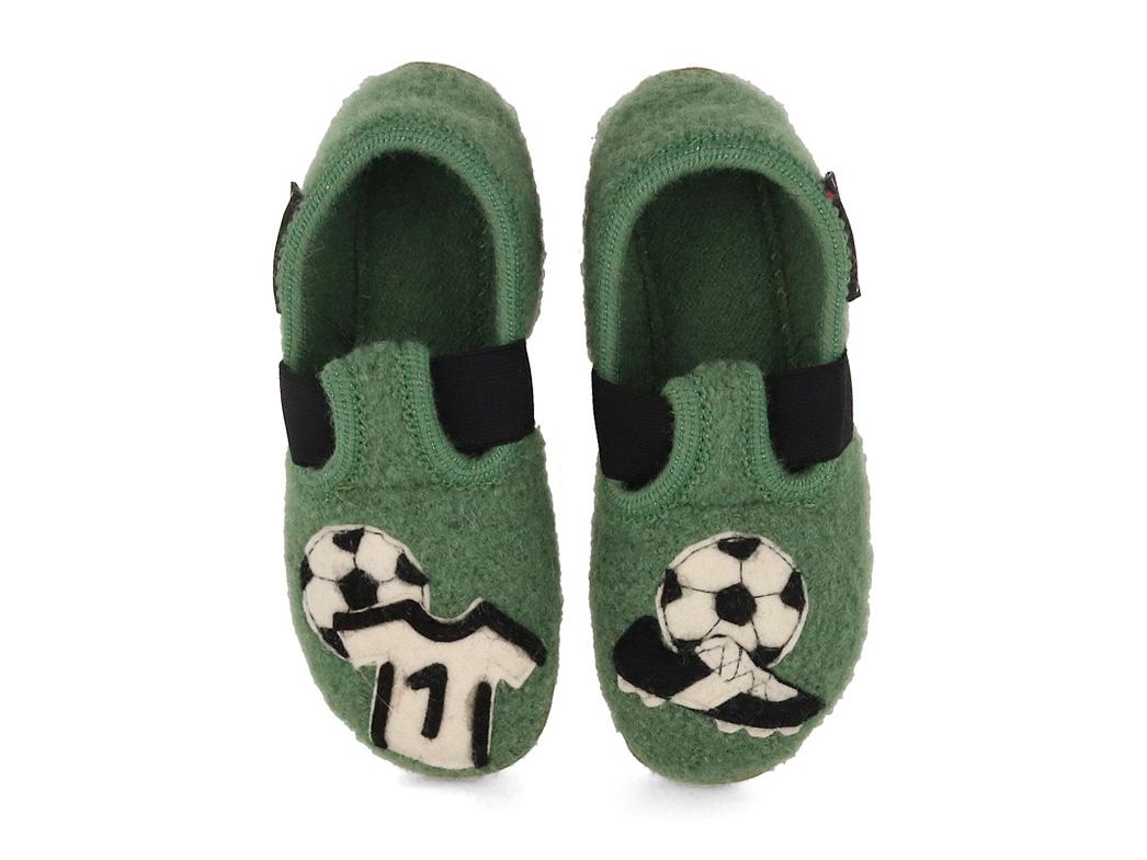 HAFLINGER Kinderslipper Everest Team, farn
