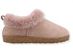HAFLINGER Snowbird Lammfellclog – Filzpantoffel Mit Anatomischem Fußbett Für Warme & Gesunde Füße
