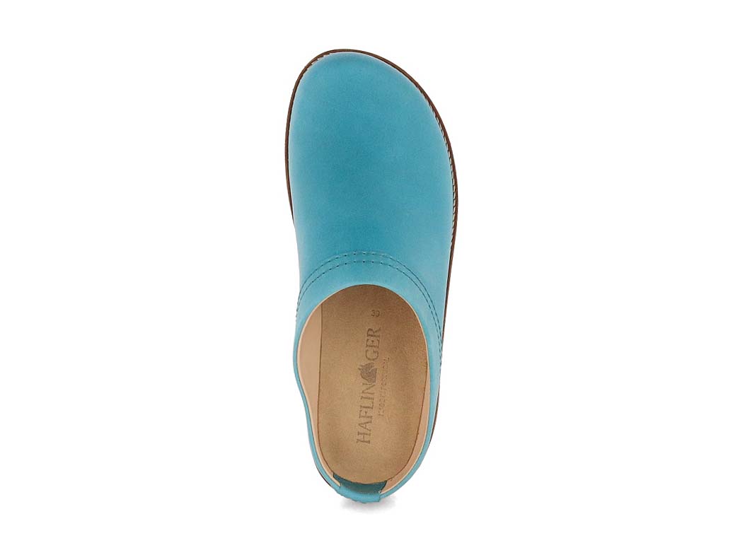 Produktbild von Haflinger Travel Classic Eleganter Clog Aus Leder Mit Korkfußbett