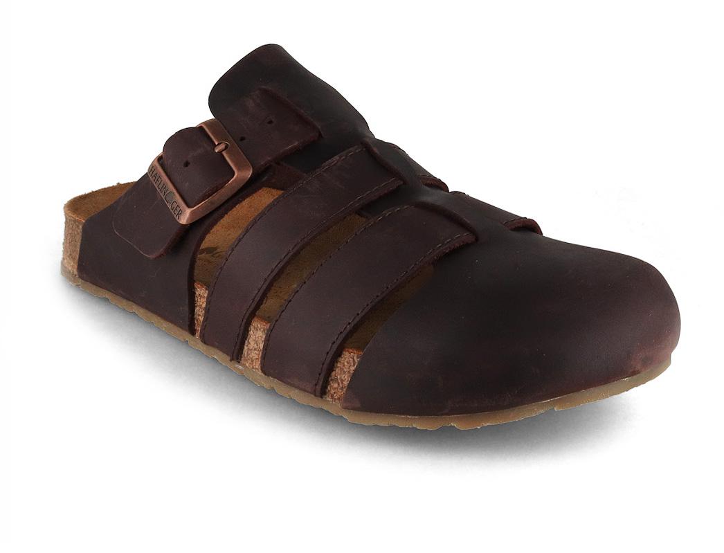 HAFLINGER Lisboa Leder Sandalen, marron