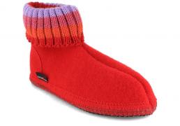 HAFLINGER� Damenhausschuhe Paul, ziegelrot 