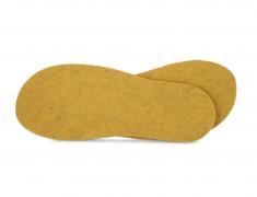 Universal Einlegesohle 5mm dick, maisgelb 