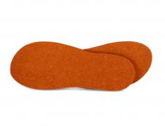 Universal Einlegesohle 5mm dick, orange | extra dick