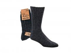 Warme Wollsocken aus 100% Virgin Wolle, anthrazit